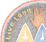 2-Print Bundle: Live Long & Prosper + Uhura's Trouble with Tribbles - Star Trek TOS Micrography Prints
