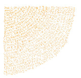 Parashat Ha'azinu: Torah Portion Micrography Print (11"x14")